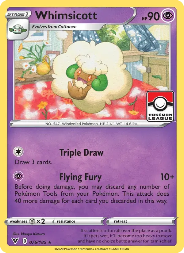 Whimsicott - 76/203 - Vivid Voltage