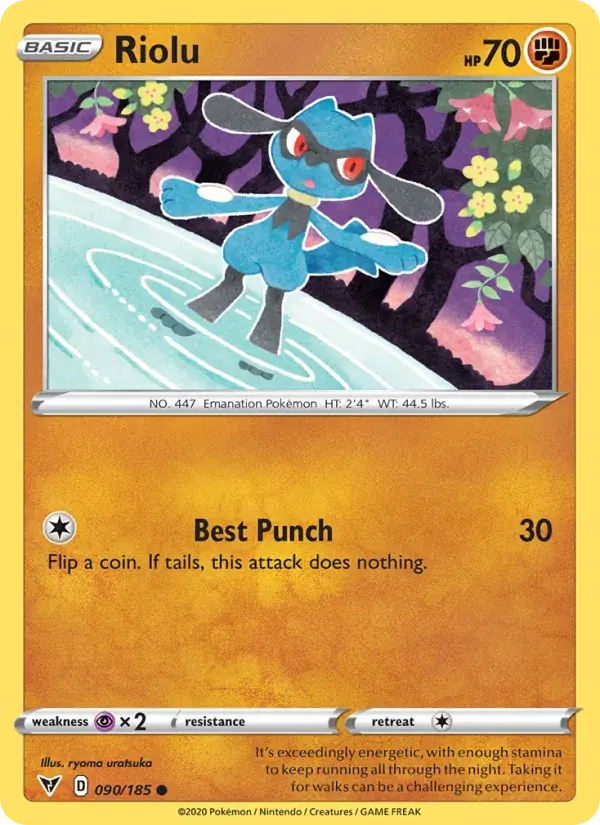 Riolu - 90/203 - Vivid Voltage