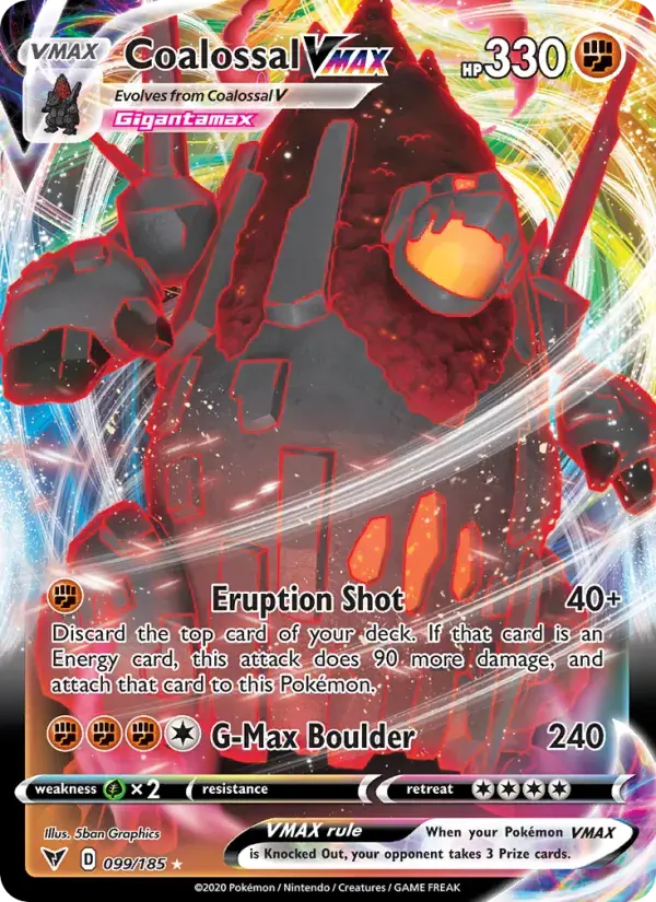 Coalossal VMAX - 99/203 - Vivid Voltage