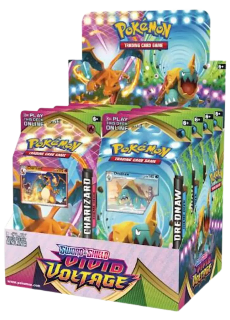Vivid Voltage: Theme Deck Display