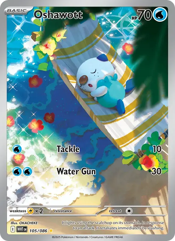 Oshawott - 105/173 - White Flare
