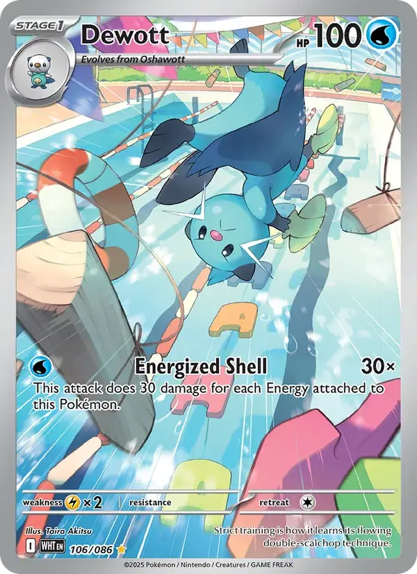 Dewott - 106/173 - White Flare