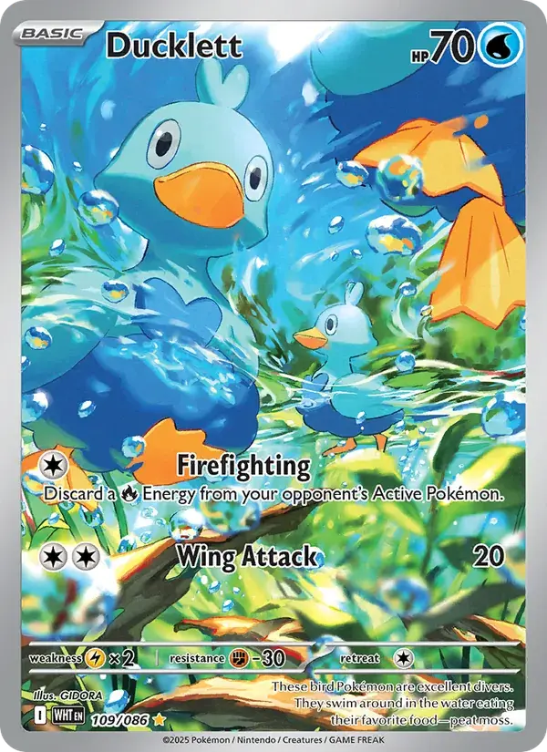 Ducklett - 109/173 - White Flare