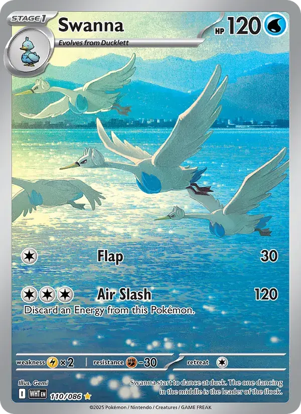 Swanna - 110/173 - White Flare