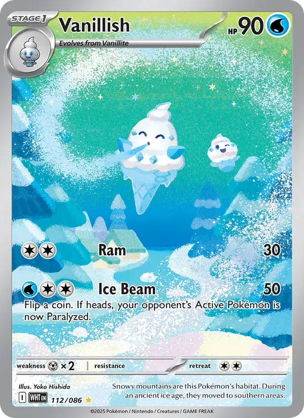 Vanillish - 112/173 - White Flare
