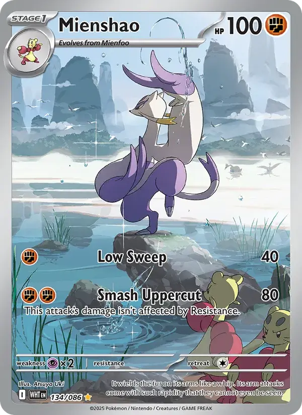 Mienshao - 134/173 - White Flare