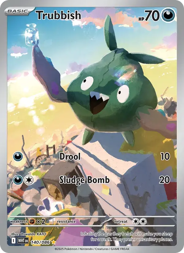 Trubbish - 140/173 - White Flare