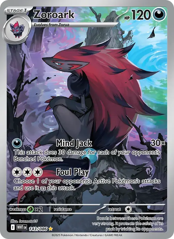 Zoroark - 143/173 - White Flare