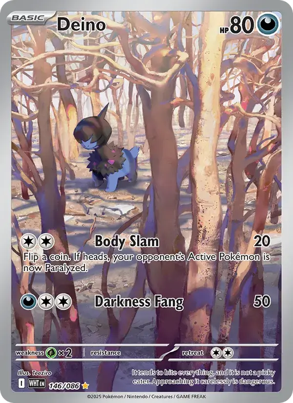 Deino - 146/173 - White Flare