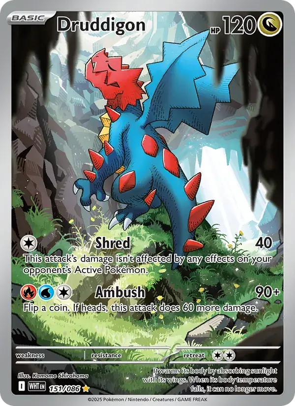 Druddigon - 151/173 - White Flare