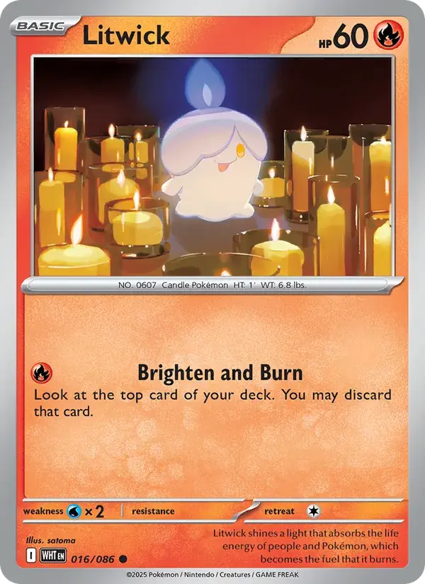 Litwick - 016/173 - White Flare