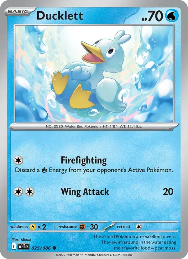 Ducklett - 025/173 - White Flare