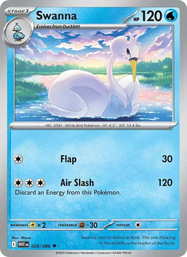 Swanna - 026/173 - White Flare