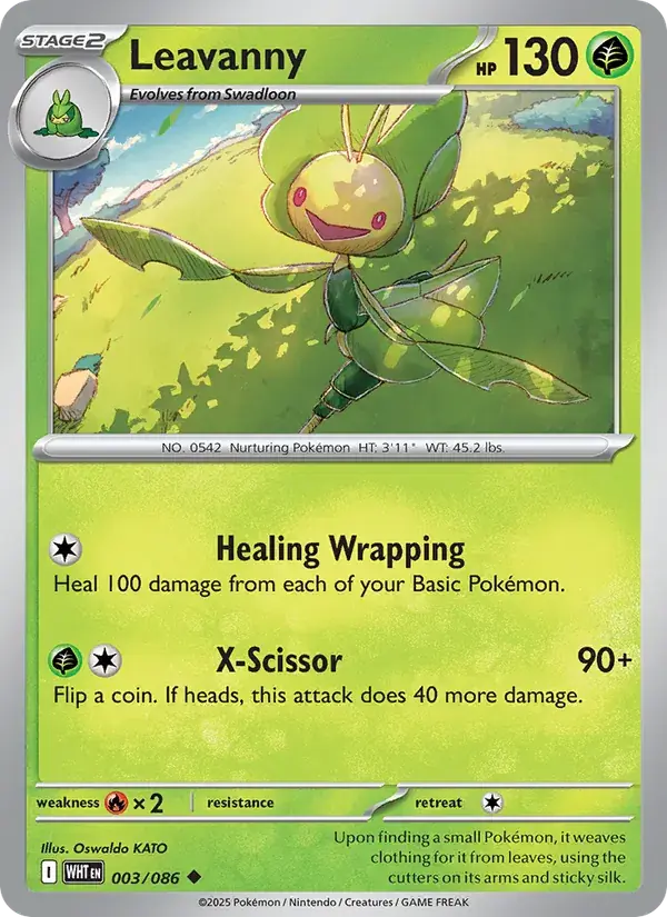 Leavanny - 003/173 - White Flare