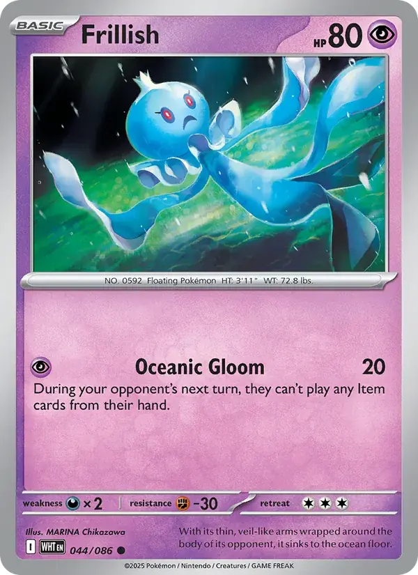 Frillish - 044/173 - White Flare