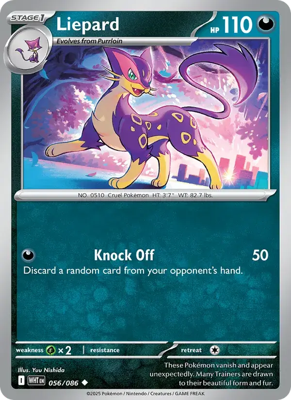 Liepard - 056/173 - White Flare