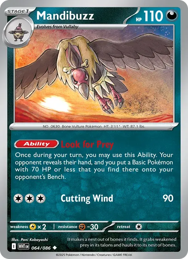 Mandibuzz - 064/173 - White Flare