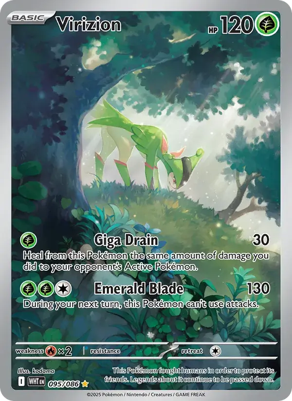 Virizion - 095/173 - White Flare
