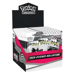 White Flare: Tech Sticker Collection Display