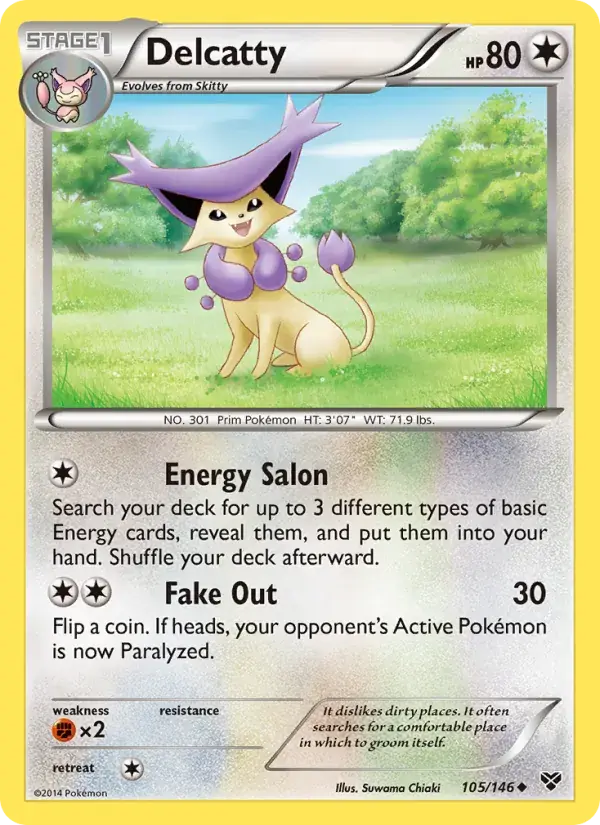 Delcatty - 105/146 - XY