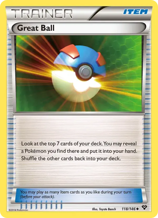 Great Ball - 118/146 - XY