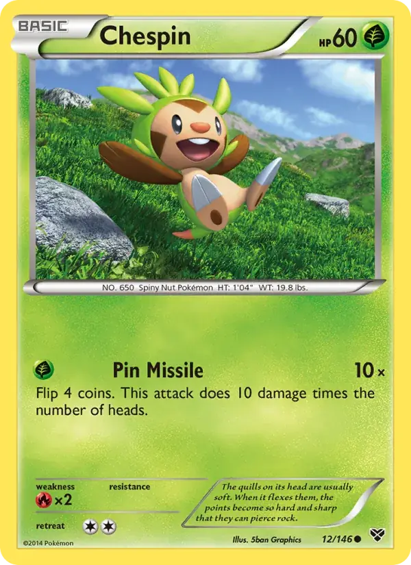 Chespin - 12/146 - XY