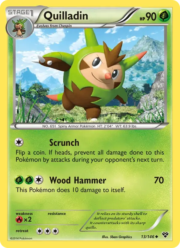 Quilladin - 13/146 - XY