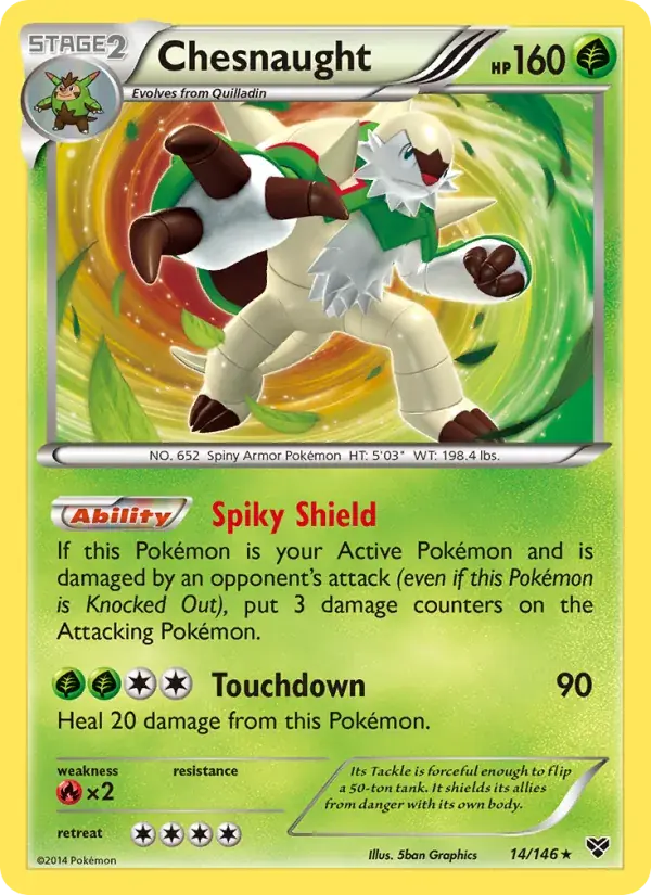 Chesnaught - 14/146 - XY