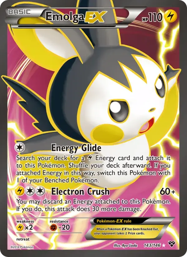 Emolga EX - 143/146 - XY