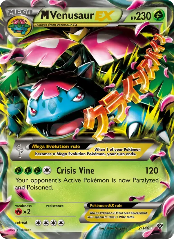 M Venusaur EX - 2/146 - XY