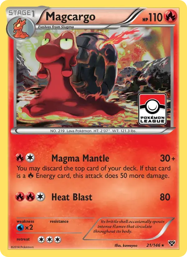 Magcargo - 21/146 - XY