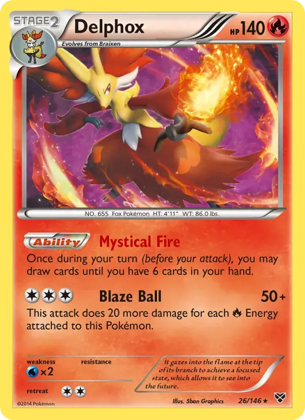 Delphox - 26/146 - XY