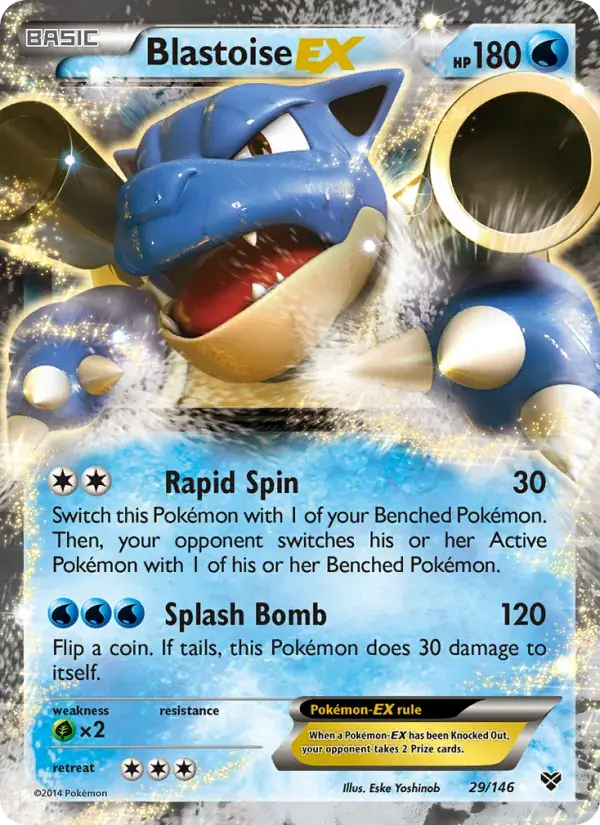 Blastoise EX - 29/146 - XY