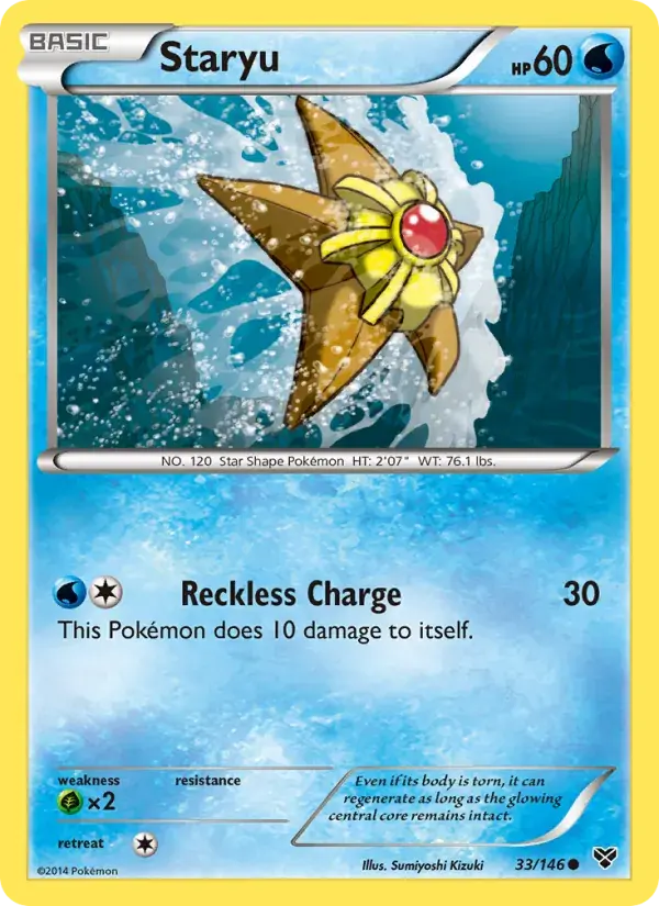 Staryu - 33/146 - XY