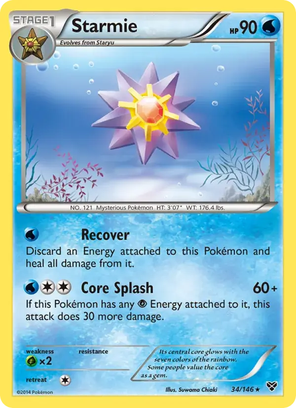 Starmie - 34/146 - XY