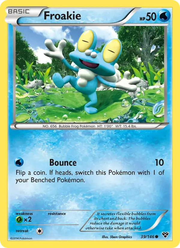 Froakie - 39/146 - XY