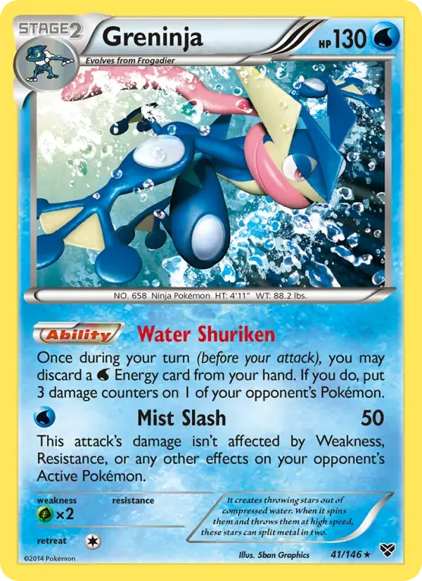 Greninja - 41/146 - XY