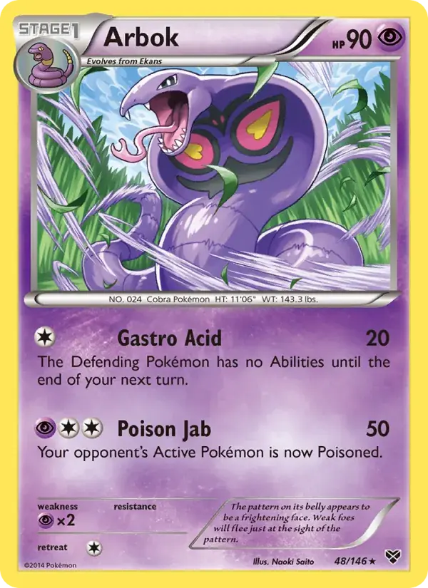 Arbok - 48/146 - XY