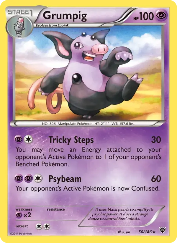 Grumpig - 50/146 - XY