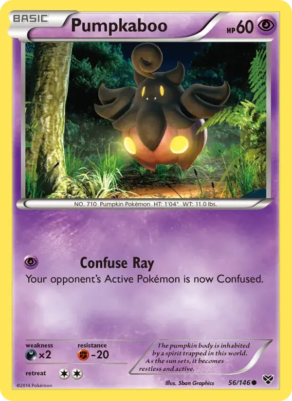 Pumpkaboo - 56/146 - XY
