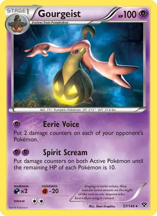 Gourgeist - 57/146 - XY