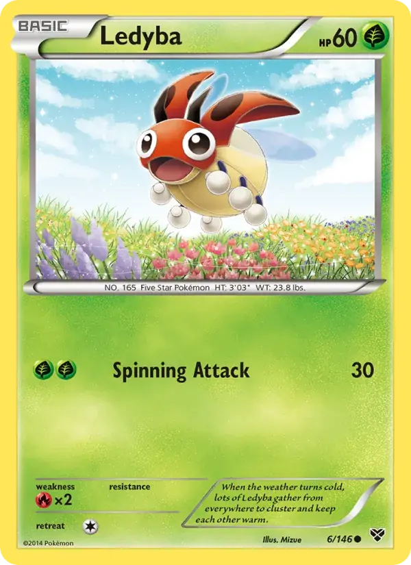 Ledyba - 6/146 - XY