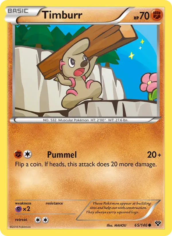 Timburr - 65/146 - XY