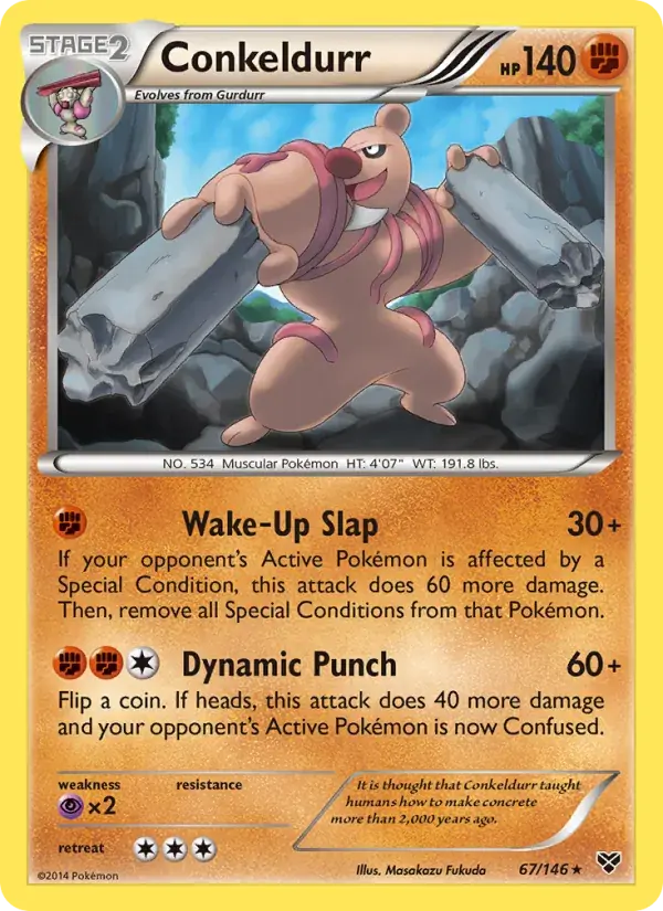 Conkeldurr - 67/146 - XY