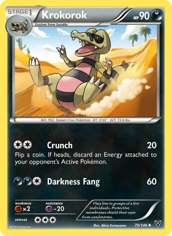Krokorok - 70/146 - XY