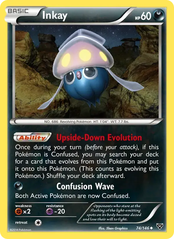 Inkay - 74/146 - XY