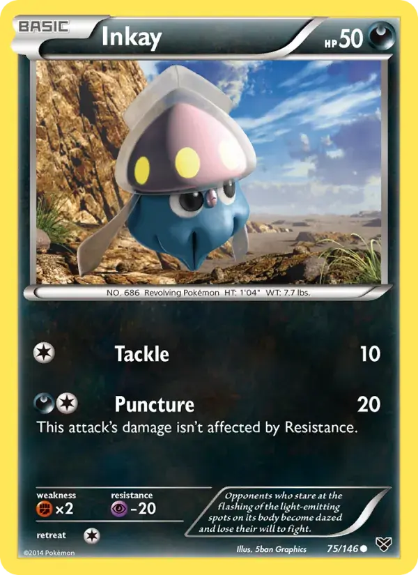 Inkay - 75/146 - XY