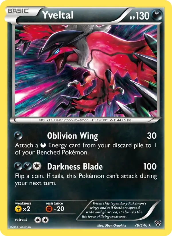 Yveltal - 78/146 - XY