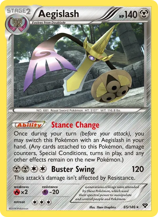 Aegislash - 85/146 - XY