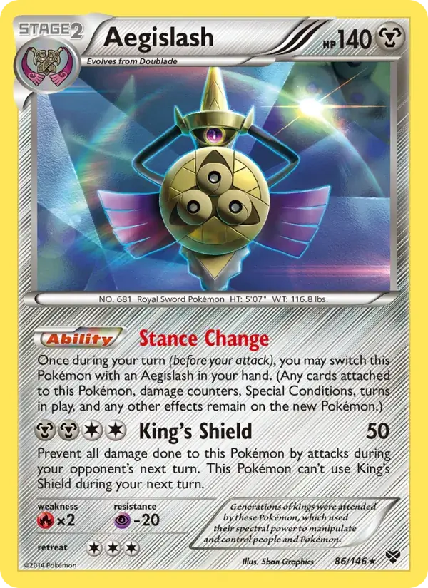 Aegislash - 86/146 - XY